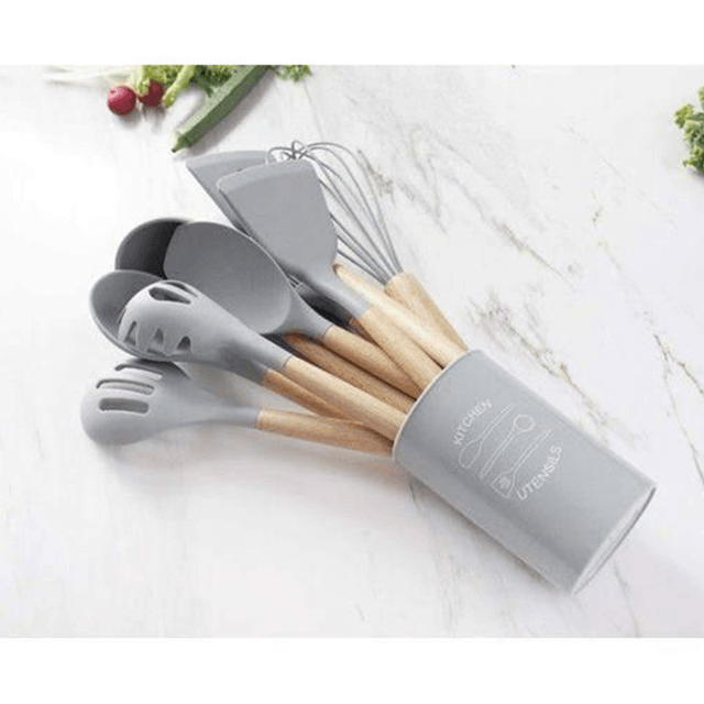  SILICONE SPOONS 11PC 