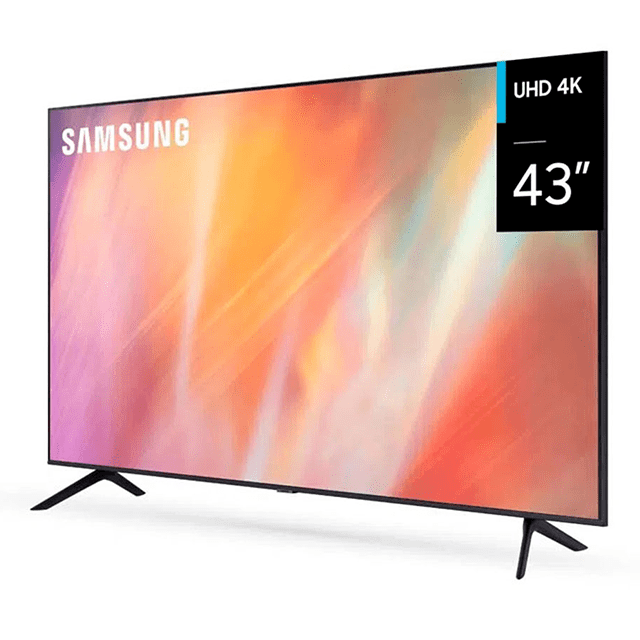  Samsung 43 Inch UHD 4K Smart TV (43AU7000)