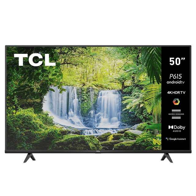 TCL 50 inches 4K Ultra HD Certified Android Smart LED TV