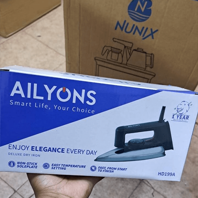 AILYONS HD199A DRY IRON BOX 