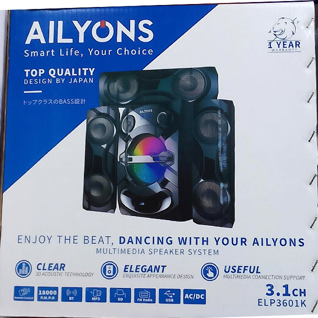 AILYONS ELP3601  woofer 3.1  