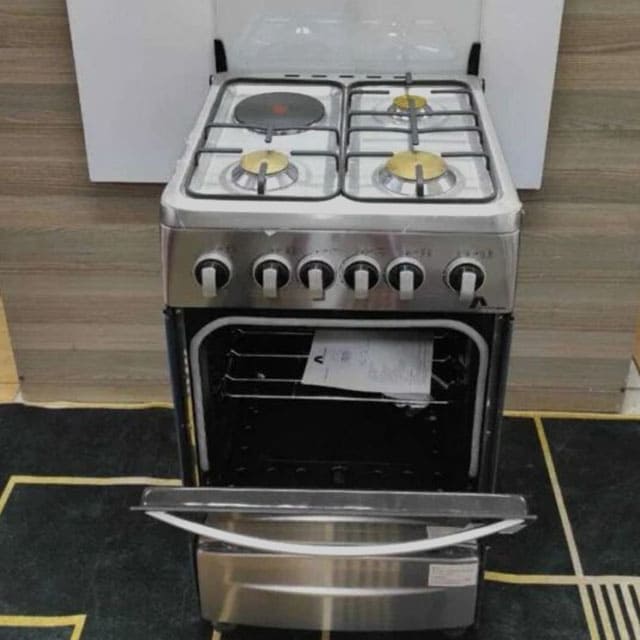 AMAZE 3+1 ELECTRIC  STANDING COOKER WITH GAS OVEN 