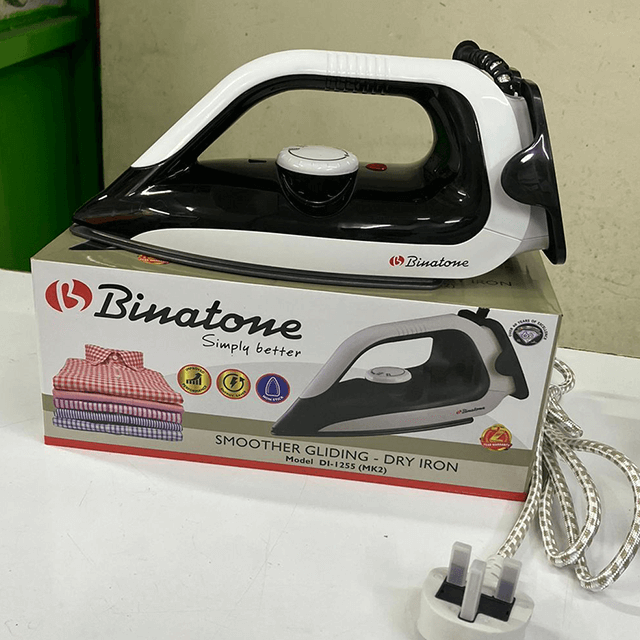 BINATONE DI-11255(MK2) DRY IRON BOX 