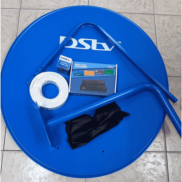 DSTV COMPLETE KIT (DISH,25M CABLE, LNB, DECODER)