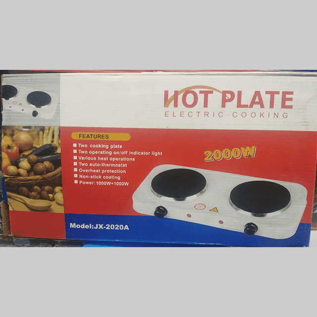 ELECTRIC DOUBLE HOTPLATE JX-2020A 