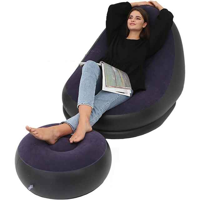 Inflatable Deluxe Lounge - inflatable Seat (2pcs Sets) 