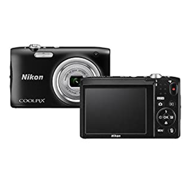 Nikon Digital Camera – Coolpix A100 Point and Shoot