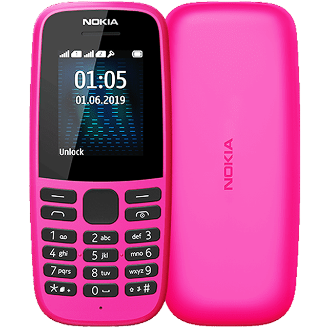 Nokia N105d Dual Sim 4MB RAM 1.77-inch Display 800mAh Battery