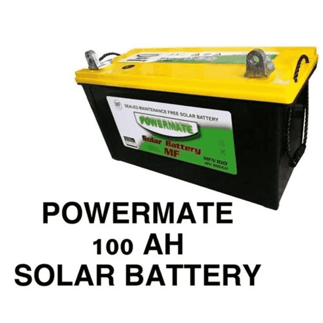 POWERMATE 100AH SOLAR BATTERY 