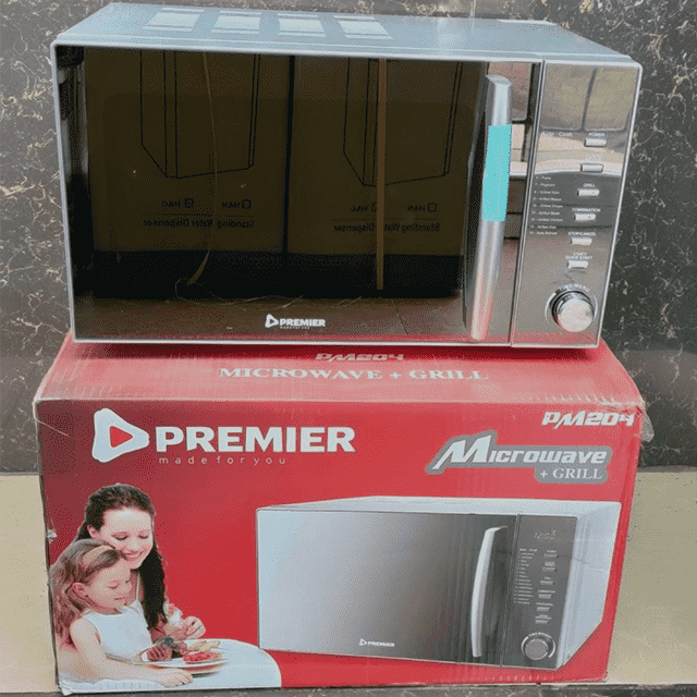 PREMIER PM204 20L MICROWAVE WITH GRILL 