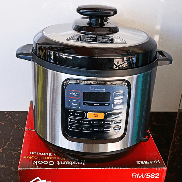 RAMTONS RM-582 ELECTRIC PRESSURE COOKER 6L 