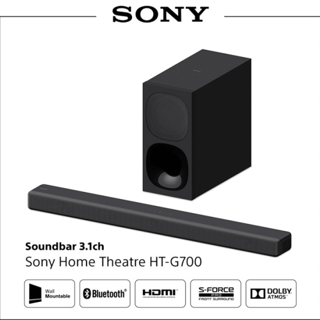 Sony HT-G700 a 3.1 channel soundbar