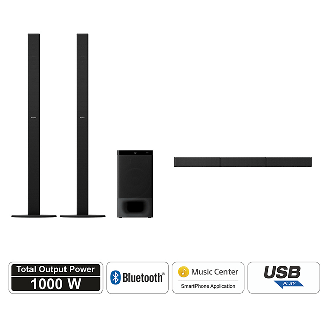 Sony HT-S700RF 5.1 Channel 1000 Watts SoundBar System 