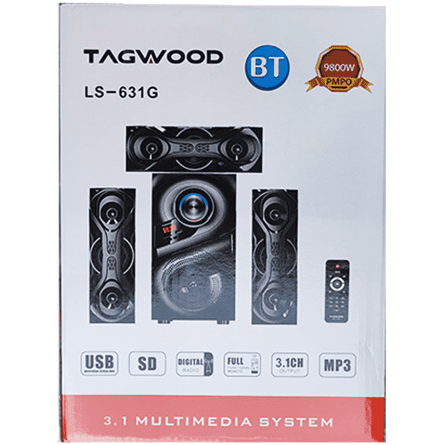 TAGWOOD LS-631G 3.1 MULTIMEDIA SYSTEM 