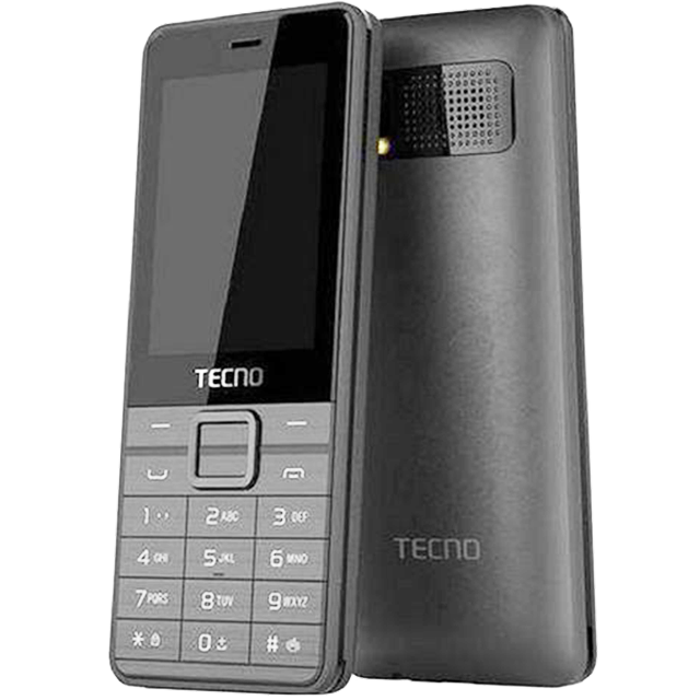 Tecno T402 – 3 SIM cards Wireless FM Radio – Black