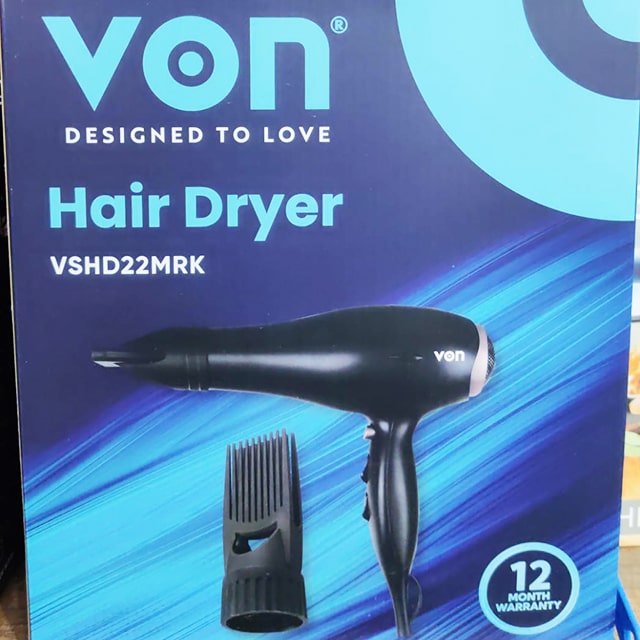 VON VSHD22MRK HAIR DRYER