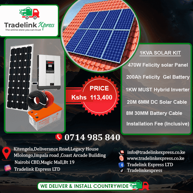 1KVA SOLAR KIT FELICITY PRODUCT