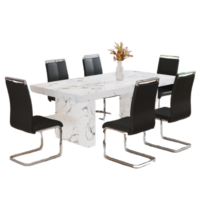 6 Seater dinning ser