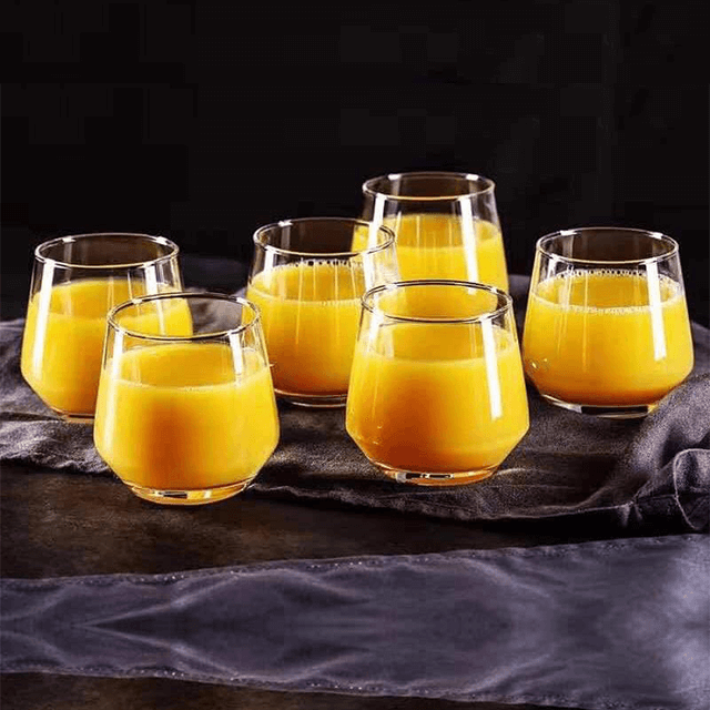 6PC CANVAS GLASS