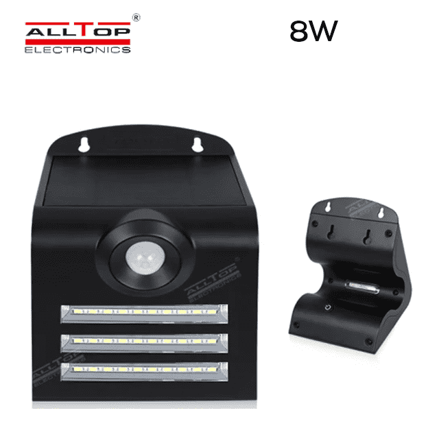 8W SOLAR LED WALL LIGHT 0976B08-01
