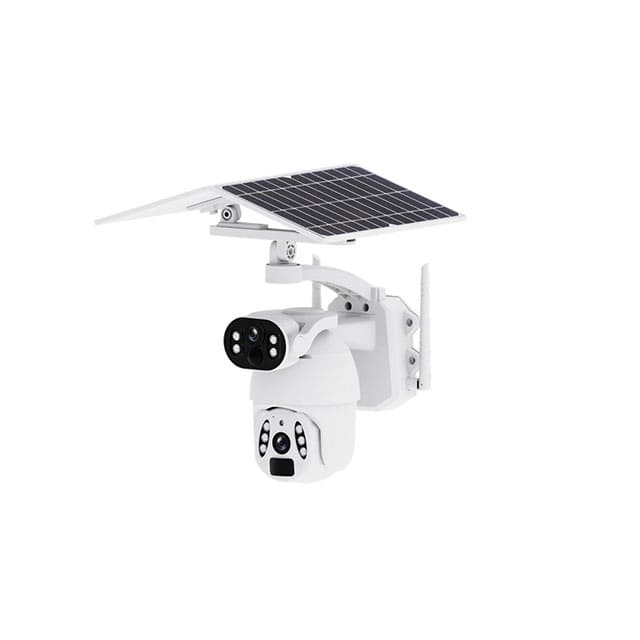 DUAL LENS DUAL SCREEN SOLAR PTZ CAMERA