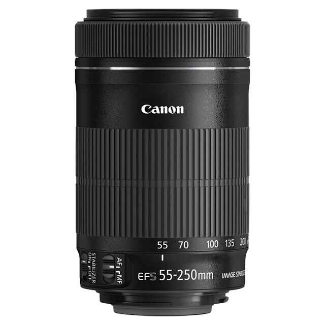 CANON EF 55-250 STM LENS