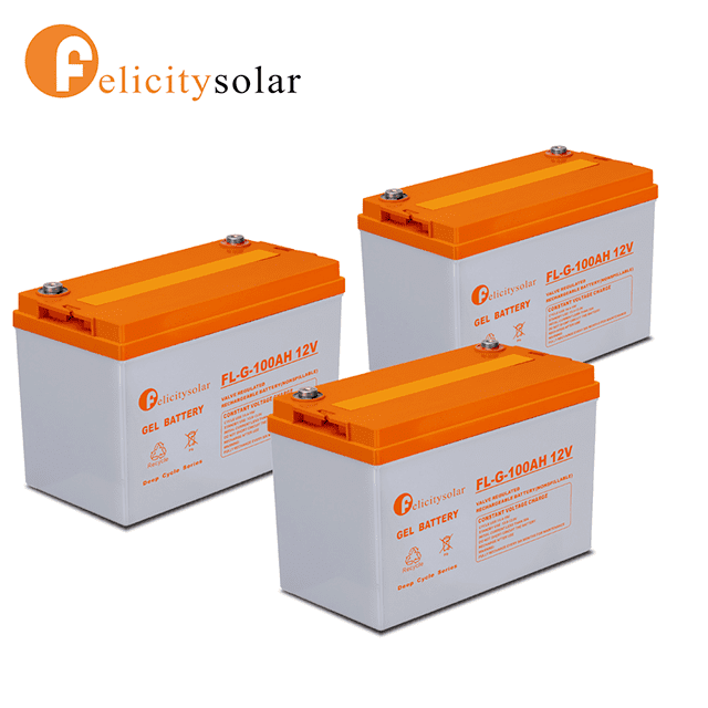 100Ah 12V solar GEL battery (FL-G-100AH12V)