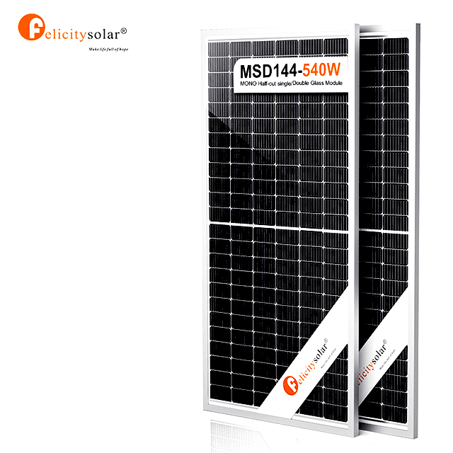 540W 41V Mono Half Solar Panel Size:2279*1134*35mm (FL-H-540W)