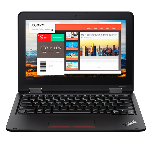 Lenovo Yoga 11e x360, core i3  7th Gen 4GB/128 GB SSD  Touch screen