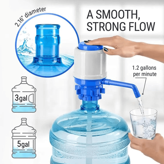 MANUAL WATER PUMP FOR DISPENSER