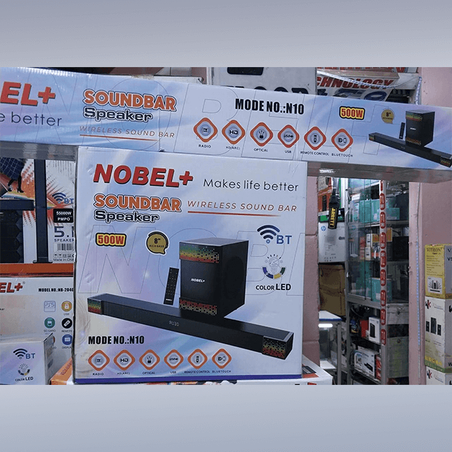 NOBEL 2.1 CH  N10 SOUNDBAR SPEAKER SYSTEM