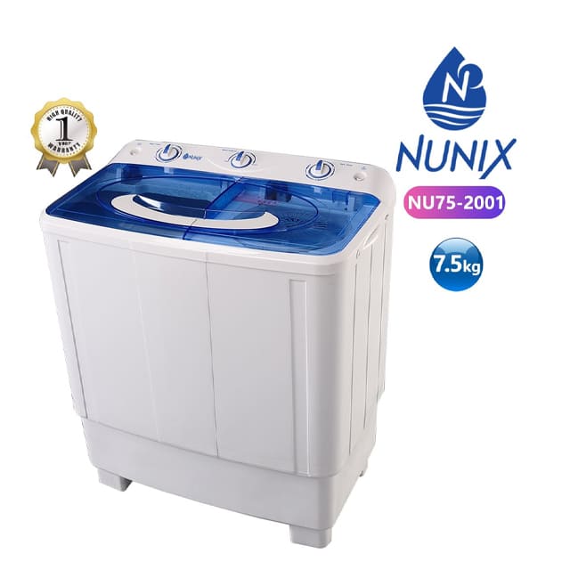 NUNIX 7.5KG WASHING MACHINE