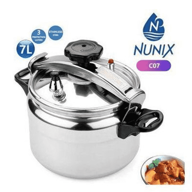 NUNIX PRESSURE COOKER C07 7L