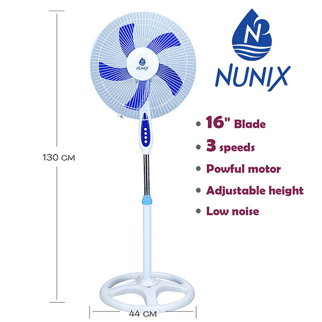 NUNIX STAND ALONE 16INCH FAN