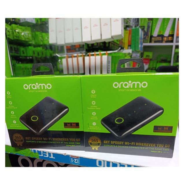 Oraimo Hotspot Elf 2 (OM-102) 4G Wi-Fi Router.