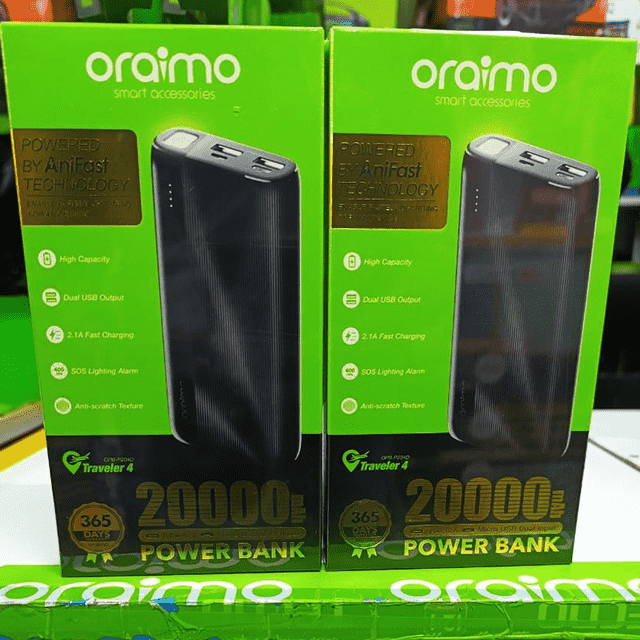 ORAIMO TRAVELER 4 PRO 20000mAh  20W POWER BANK