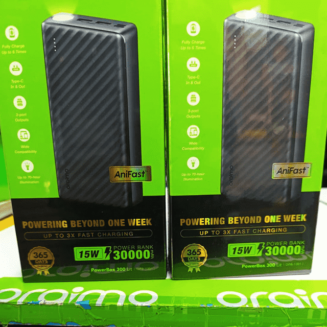 ORAIMO POWERBOX 300 LITE 30000mAh 15W POWER BANK