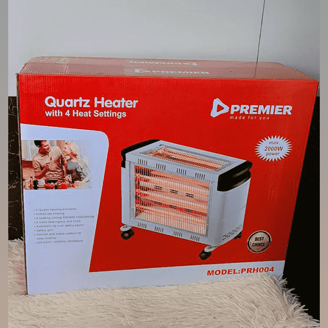 PREMIER  PRH004 QUARTZ ROOM HEATER