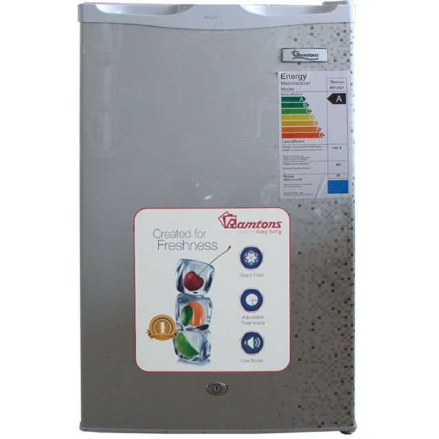 RAMTONS RF247: SINGLE DOOR FRIDGE- 90 LITRES