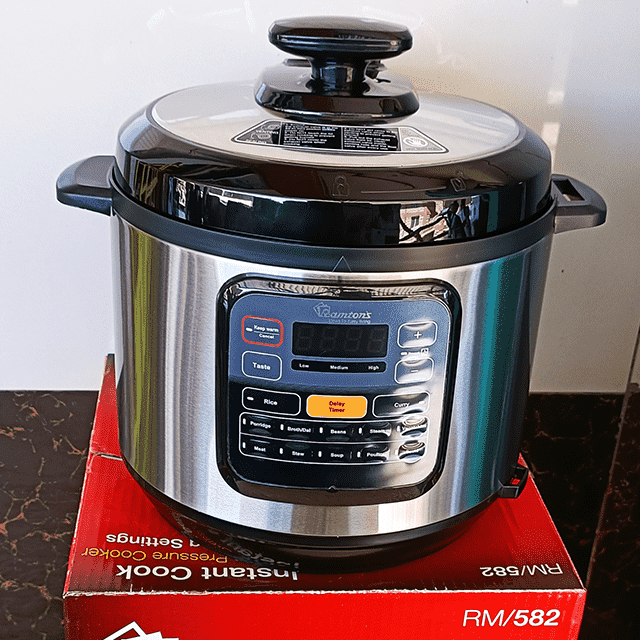 RAMTONS RM-582 ELECTRIC PRESSURE COOKER 6L