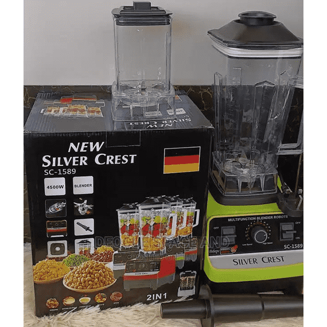 SILVERCREST BLENDER 2 IN1 4500WATTS DOUBLE JUG