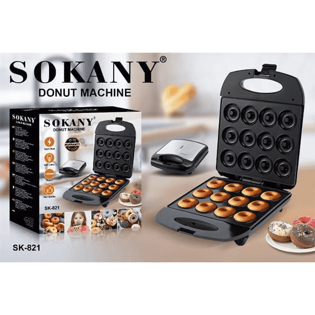 SOKANY DONUT MAKER 12 SLOTS (SK-821)