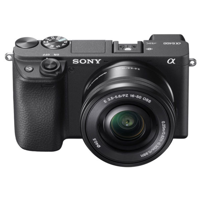 SONY ALPHA A6400 MIRRORLESS DIGITAL CAMERA WITH 16-50MM LENS