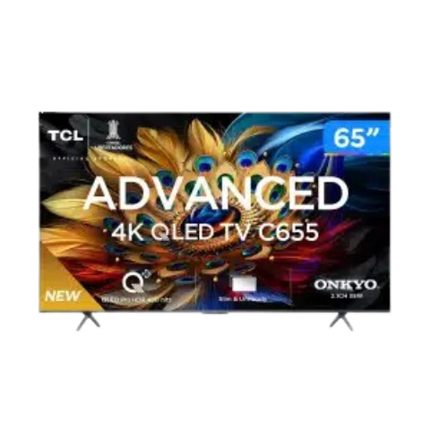 TCL 65" QLED 4K Smart TV – 65C655