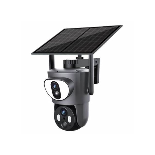 Dual Lense 4g UBox Solar Camera