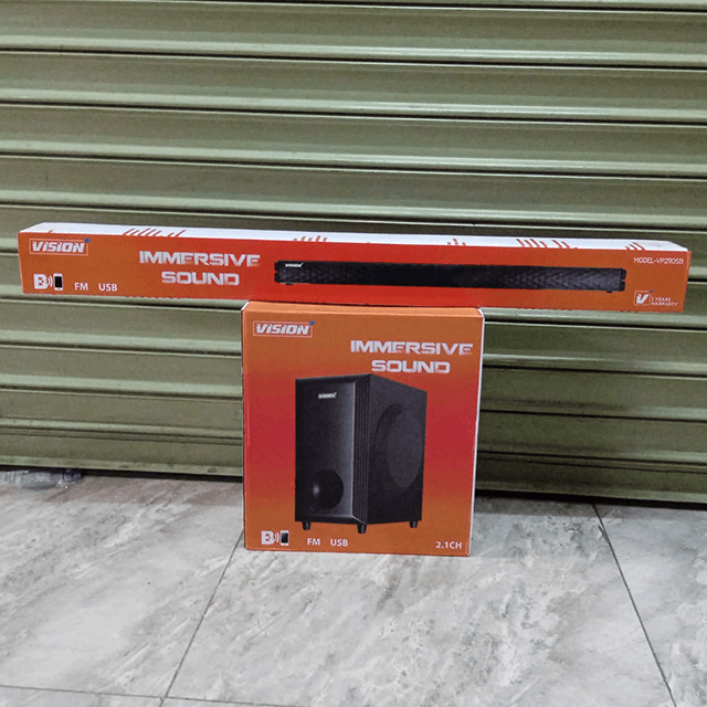 VISION PLUS VP2110SB   2.1CH SOUNDBAR – 110W RMS
