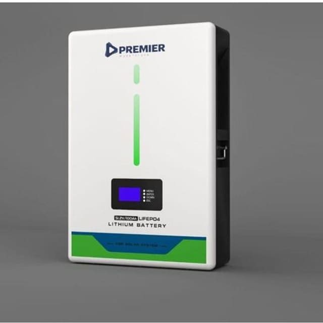 PREMIER LITHIUM BATTERY (100ah/51.2v )