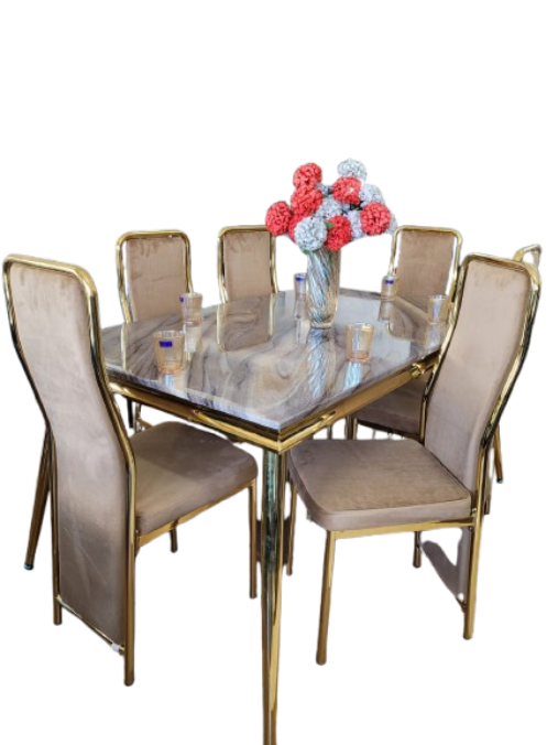 Marble dinning set