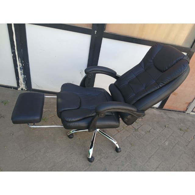 Executive Reclining Office Chair with Footrest