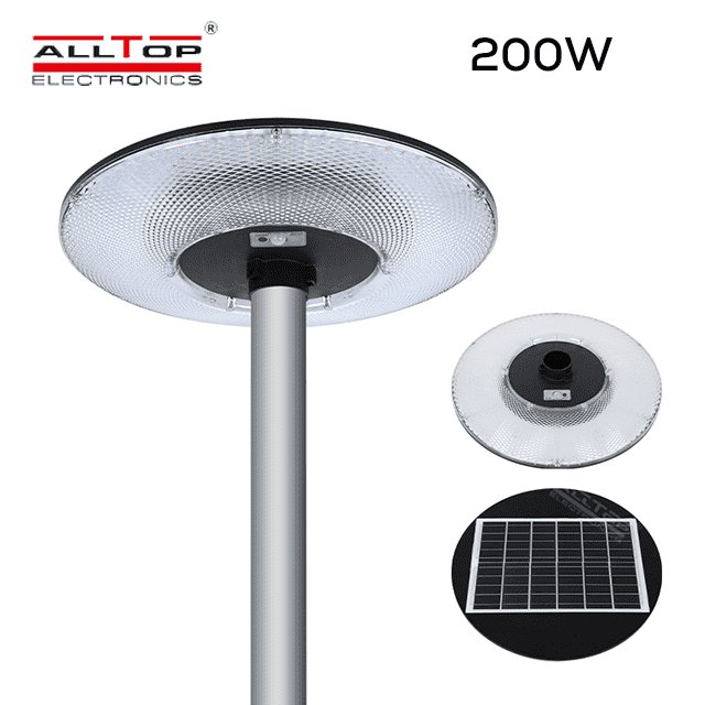 200W SOLAR LED GARDEN LIGHT 0289A200-01
